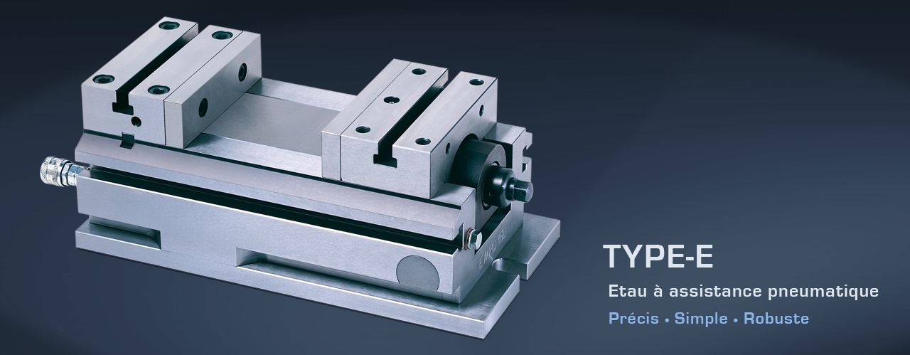 Type-E - étau pneumatique
