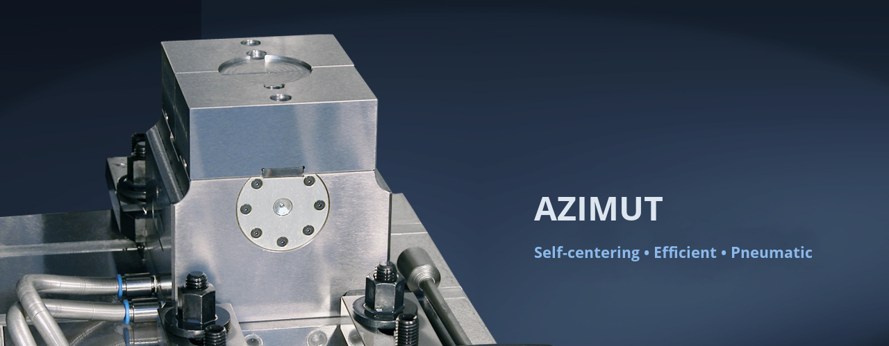 Type-E - Pneumatic self-centering vice