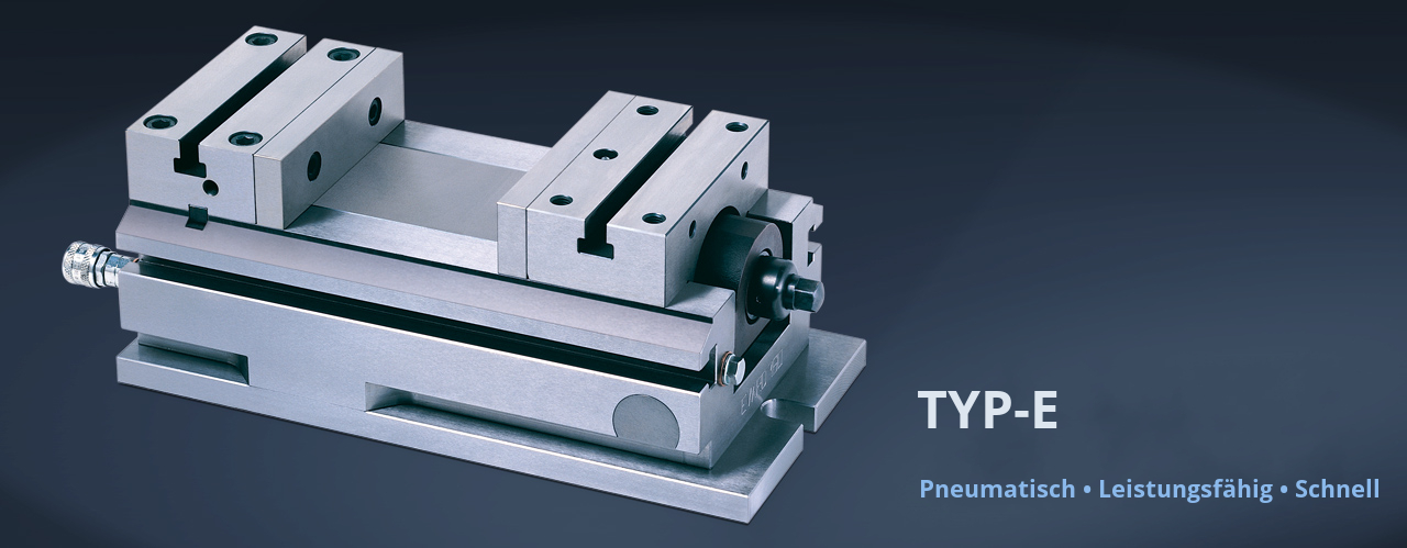 Type-E - Pneumatischer Schraubstock