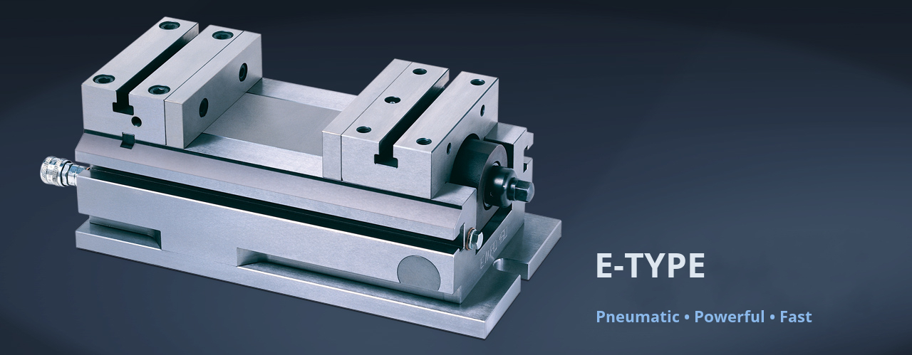 Type-E - pneumatical vice