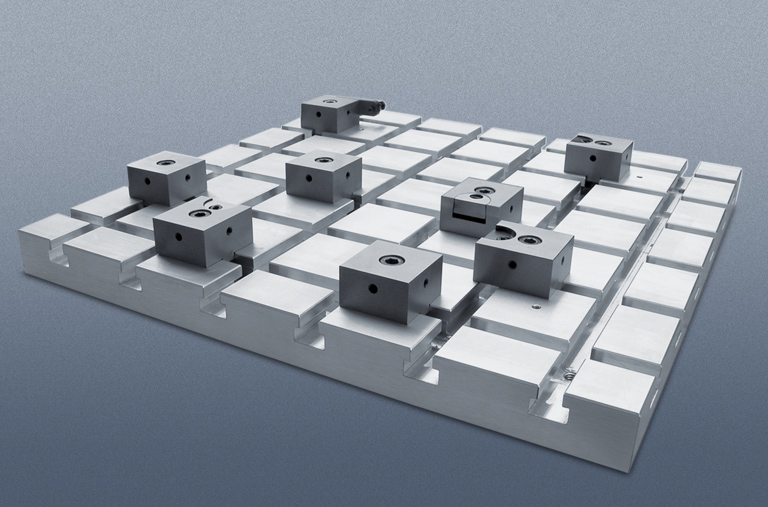 Pneumatic vice Polymut